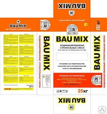 Фото Клей для кладки строительных блоков Master BAU MIX 25кг (48)