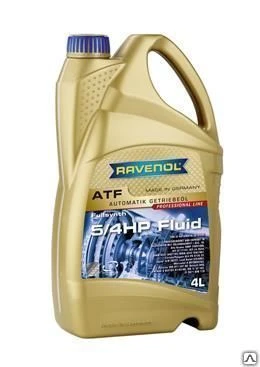 Фото Жидкость гидравлическая Ravenol ATF 5/4 HP 4л.