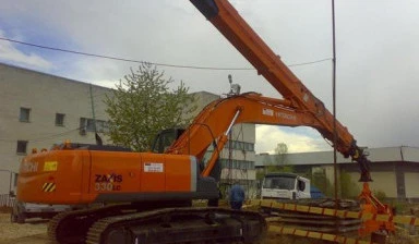 Фото Сдам в аренду грейфер Hitachi Zaxis от собственника Владимир Леонидович