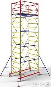 Фото Вышка-тура ВСП 250/1,0 площадка 1*2 м высота 8,8 м