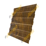 фото Профнастил С-10 0,5 Printech Real Print Noble Chestnut (Благородный каштан)