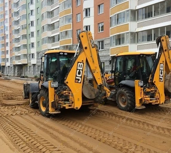 Фото Аренда экскаватора-погрузчика JCB 3CX, Москва