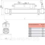 Фото №3 Электронагреватель Elecro Flow Line 8Т39В Titan 9 кВт 400B