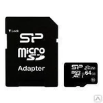 фото Карта памяти 64Gb 64Gb microSDXC UHS-I Silicon Power