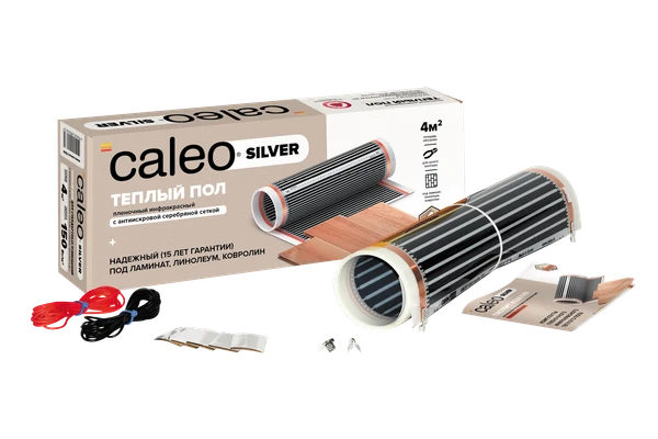 Фото  Пленочный теплый пол CALEO SILVER 150 Втм2, 1 м2