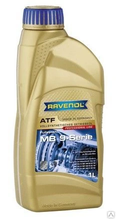 Фото Синтетическая гидравлическая жидкость Ravenol ATF MB 9-Serie 1л.