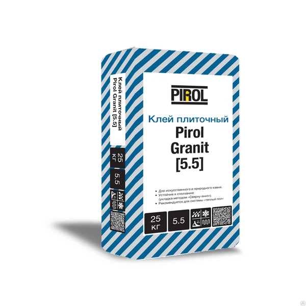 Фото Клей плиточный PIROL Granit [5.5] 25кг