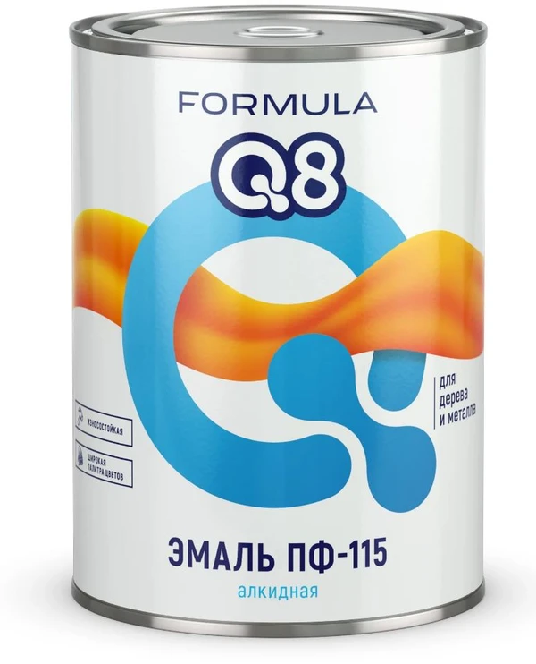 Фото Эмаль ПФ-115  0,9кг бирюзовая FORMULA Q8 (14) П