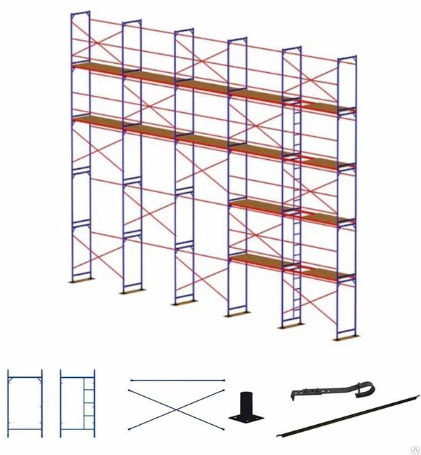 Фото Строительные леса ЛРСП 40 комплект
