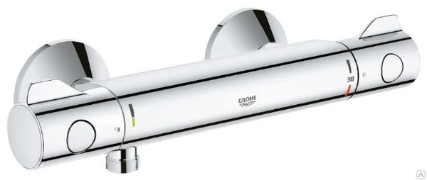 Фото Grohe Grohterm 800 34558000 Термостат для душа 1/2, настенный монтаж Grohe