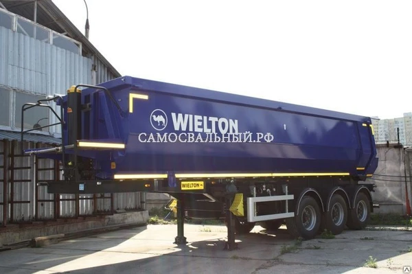 Фото Wielton NW 3 (NW 3 S 30 HP самосвальный полукруглый 30 м3) ССУ 1200