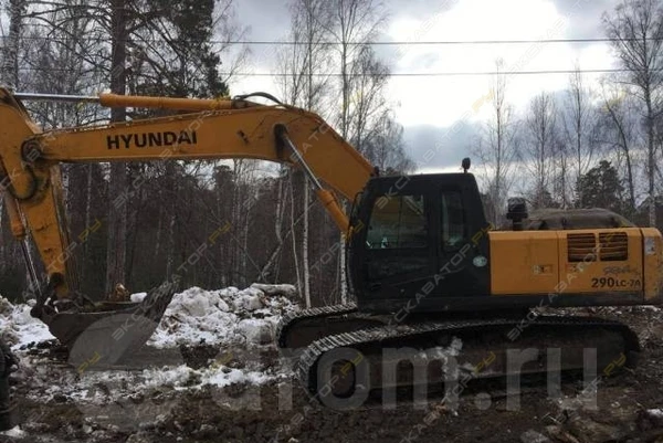 Фото Аренда гусеничного экскаватора Hyundai R 290LC-7, Санкт-Петербург