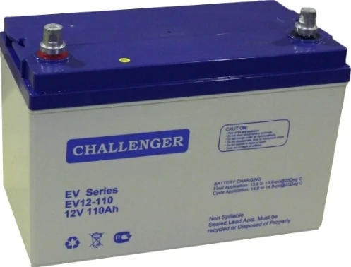 Фото Аккумулятор тяговый Challenger EV12-110 (12V / 100Ah)