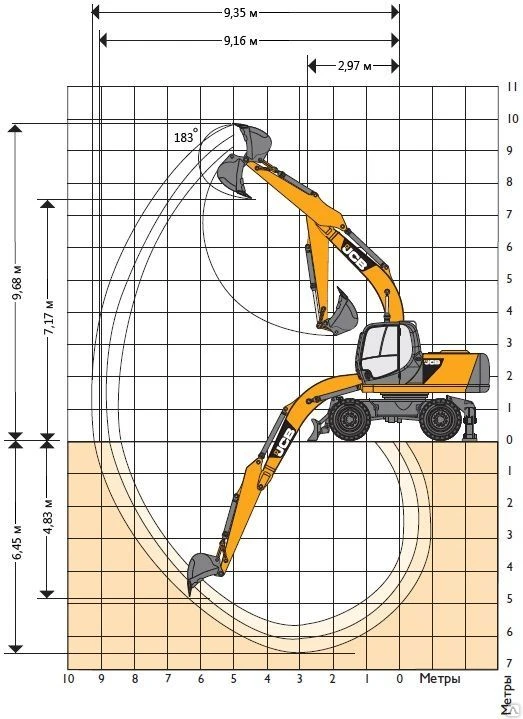 Фото Экскаватор JCB 160W