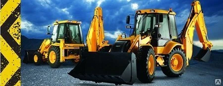 Фото Аренда экскаватора-погрузчика JCB 4cx