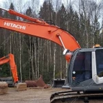 фото Аренда гусеничного экскаватора Hitachi ZX210LC, Москва