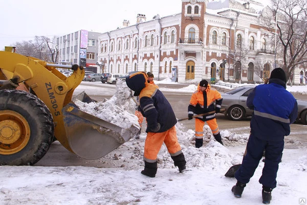 Фото Сезонное обслуживание по вывозу снега