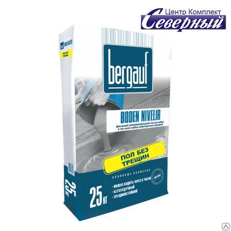 Фото BERGAUF BODEN NIVELIR финишный пол (25кг)