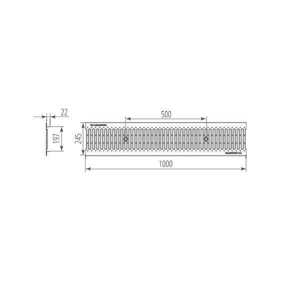 Фото Решетка РШО Norma DN200 A15