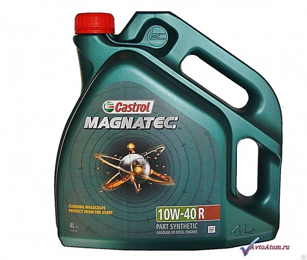 Фото Масло моторное "Castrol Magnatec" (4 л) 10W/40 R АЗ/В4 (полусинтетика)