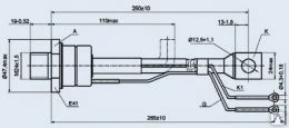 Фото Силовой тиристор ТБ171-160
