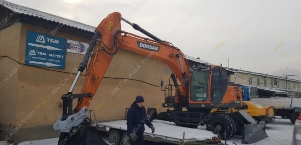 Фото Аренда колесного экскаватора Doosan DX190W, Улан-Удэ