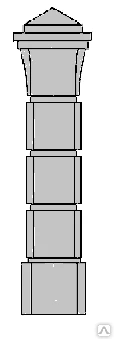 Фото Столб для забора