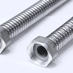 фото Подводка гибкая DIY M10-H1/2" L=0,8 м пара STC