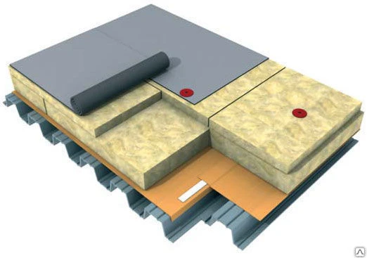 Фото ТехноРуф Н 30 (Нижний слой плоской кровли)
