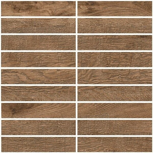 Фото Керамический гранит GRASARO Italian Wood 307x307 мозаика G-252/SR/m11