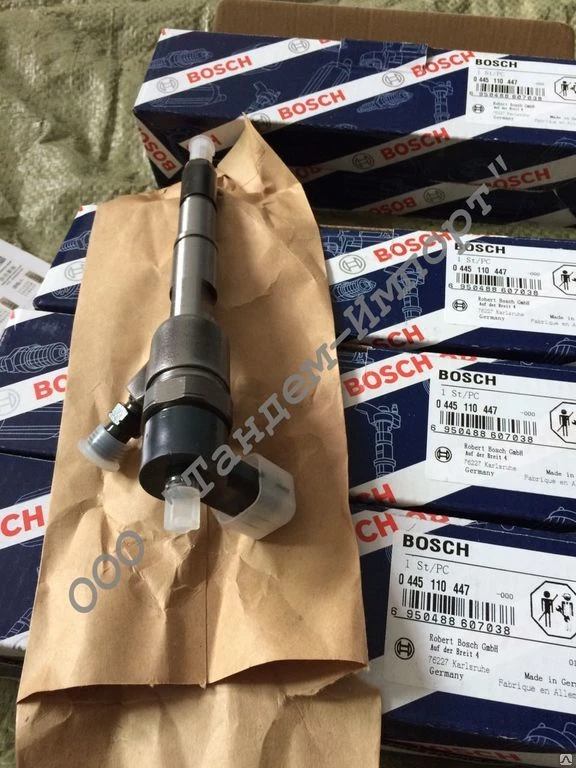 Фото ФОРСУНКА BOSCH 0445110447 ДЛЯ АВТОМОБИЛЕЙ BAW