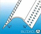 фото Полукруглый наружный защитный угол R-19 мм TRIM TEX США