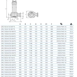 Фото №5 Погружной дренажный насос Zenit DRG 1500/4/250 H0HT5 NC Q TS 2SIC 10 400Y/D  IN-10