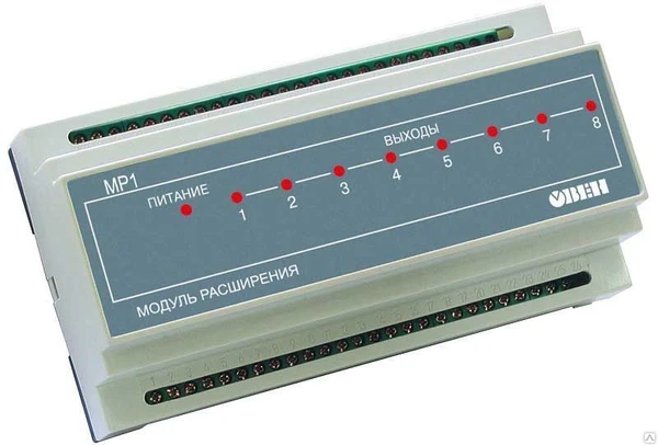 Фото Модуль расширения выходных элементов ОВЕН МР1-Т ОВЕН