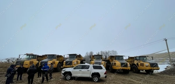 Фото Аренда сочлененного самосвала Volvo A35E, Москва