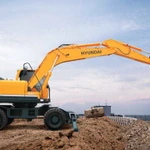 фото Экскаватор колесный Hyundai R210W-9S ковш 1,05 куб.м