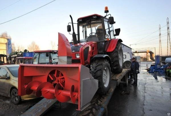 Фото Снегоочиститель СШР-2,0П (передняя навеска) на МТЗ-92П