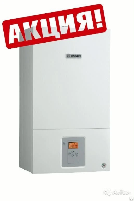 Фото Котел BOSCH WBN6000-12C/турбо/отопление/ГВС в комплекте с дымоходом