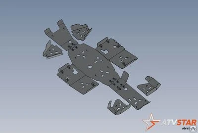 Фото Защита днища квадроцикла Stels 700GT