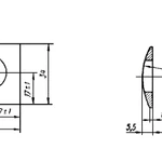 фото Ш1-шайба плосковыпуклая