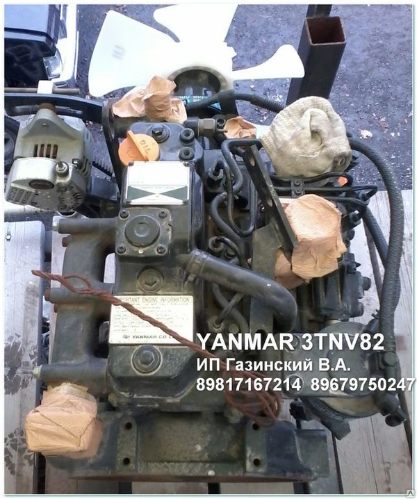 Фото Двигатели Yanmar для Японской спецтехники.