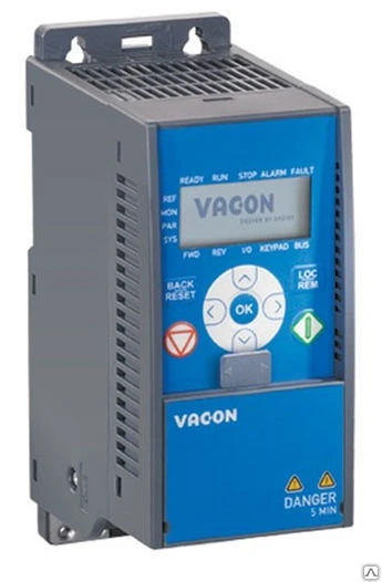 Фото Частотный преобразователь VACON0020-3L-0002-4+EMC2+QPES+DLRU