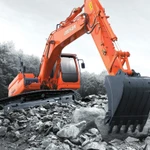 фото Экскаватор гусеничный DOOSAN DX225LCA б/у (2012 г., 3918 м.ч.)