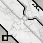 фото Керамический гранит KERRANOVA Marble Trend 600x600 панно K-1000/MR/d01-cut