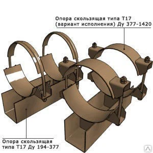 Фото Опора скользящая (подвижная, диэлектрическая) Т17.48