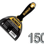 фото DeWalt 150мм, шпатель с черной ручкой мет. нак.