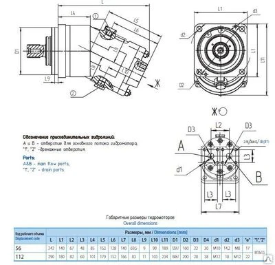 Фото Гидронасос PBF10.4.56.04.06 ( 310.3.56.04.06 ) "Гидросила"