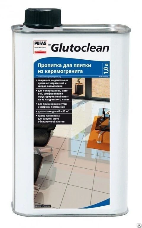 Фото GLUTOCLEAN Пропитка для плитки из керамогранита