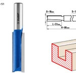 фото Фреза пазовая по дереву прямая Зубр 28754-16-51