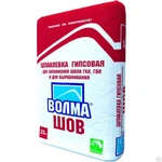 фото Шпатлевка гипсовая смесь Волма -Шов. 15 кг